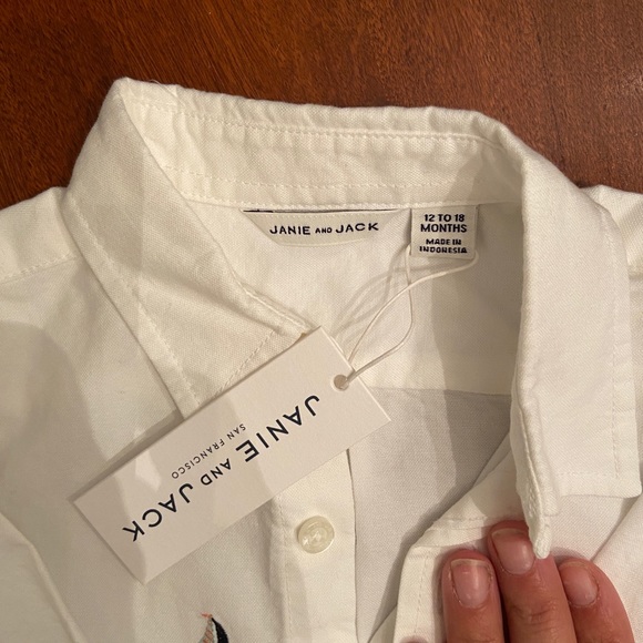 3 Janie and Jack boys button downs - Picture 2 of 6